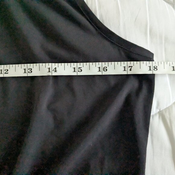 Athleta Tank Top Women's XL Black Essence Twist Front Sleeveless - Picture 12 of 13